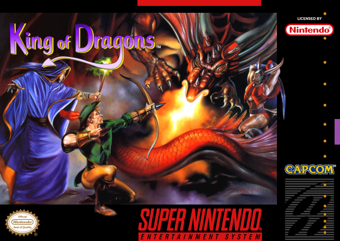 King of Dragons (USA) Cover