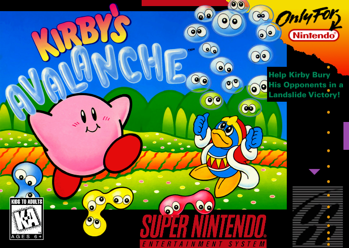 Kirbys Avalanche (USA) Cover