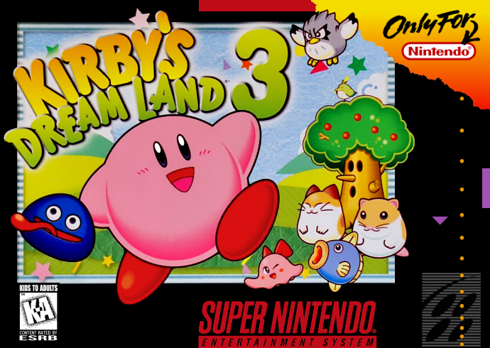 Kirbys Dream Land 3 (USA) Cover