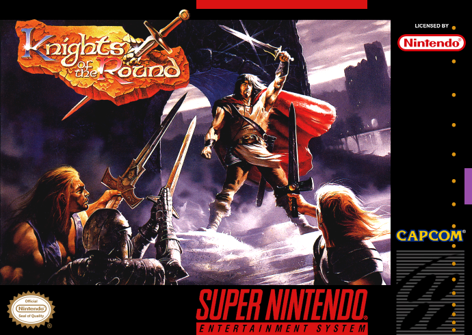 Knights of the Round (USA) Cover