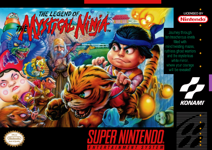 Legend of the Mystical Ninja, The (USA) Cover