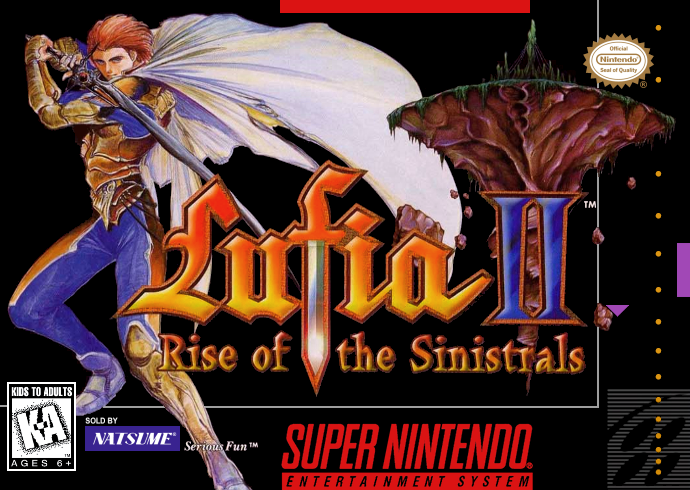 Lufia II - Rise of the Sinistrals (USA) Cover