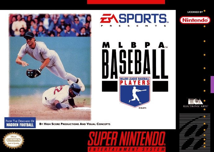 MLBPA Baseball (USA) Cover