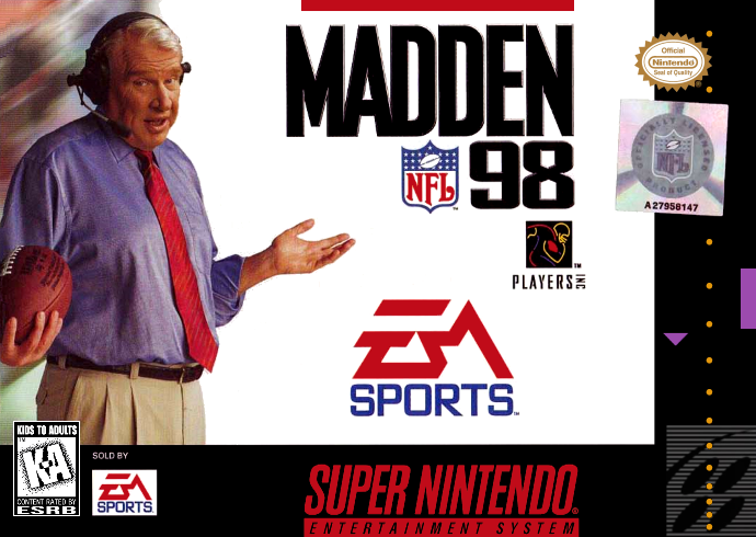 Madden NFL 98 (USA) Cover