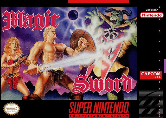 Magic Sword (USA) Cover