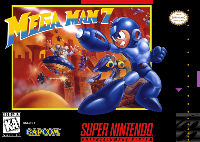 Mega Man 7 (USA) Cover
