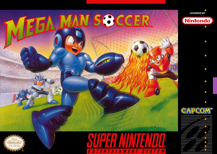 Mega Man Soccer (USA) Cover