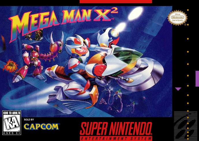 Mega Man X2 (USA) Cover