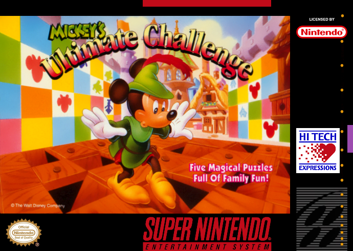 Mickey's Ultimate Challenge (USA) Cover