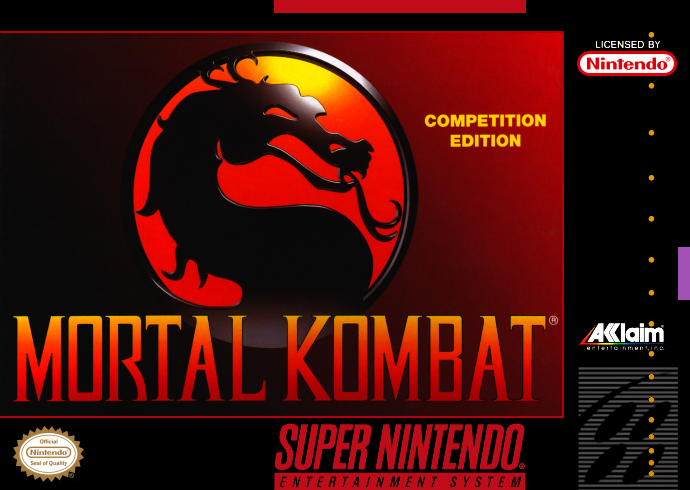 Mortal Kombat (USA) (Rev 1) Cover