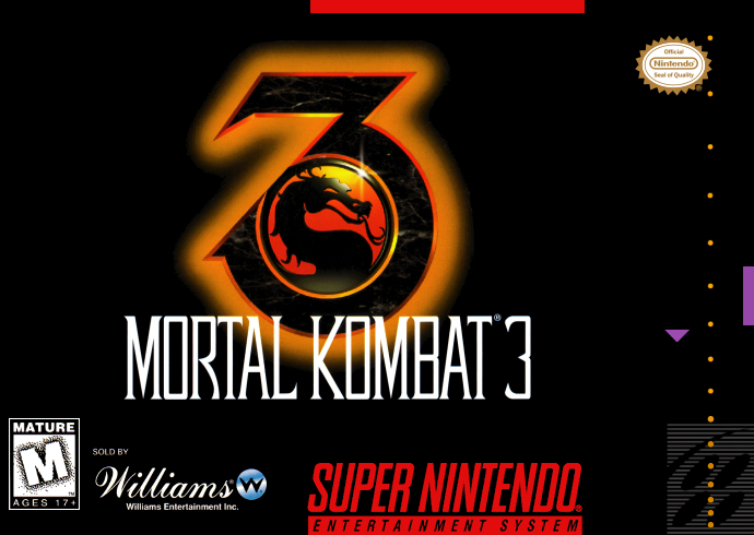 Mortal Kombat 3 (USA) Cover