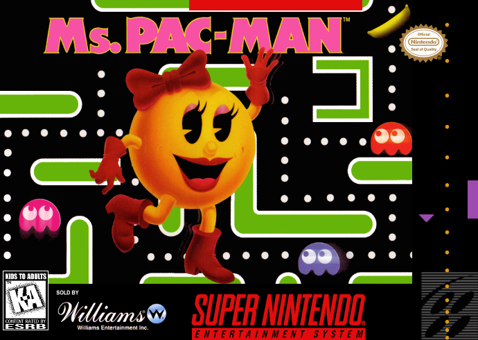 Ms. Pac-Man (USA) Cover