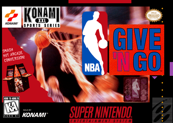 NBA Give 'n Go (USA) Cover
