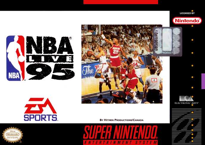 NBA Live 95 (USA) Cover