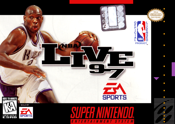 NBA Live 97 (USA) Cover