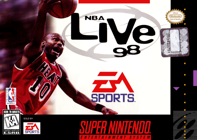 NBA Live 98 (USA) Cover