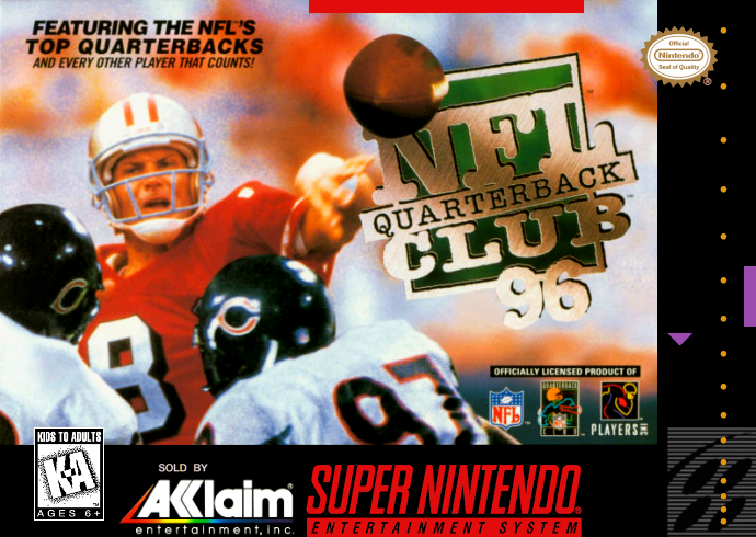 NFL Quarterback Club 96 (USA) Cover