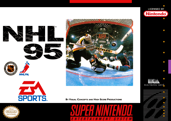 NHL 95 (USA) Cover