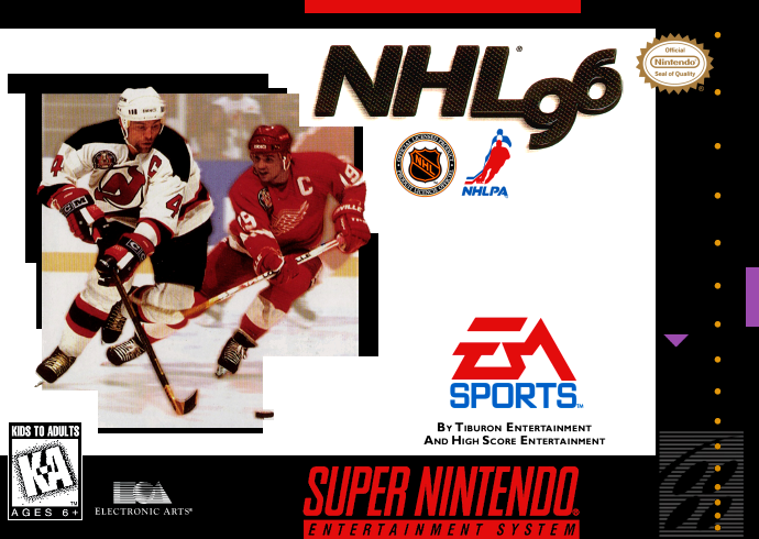 NHL 96 (USA) Cover