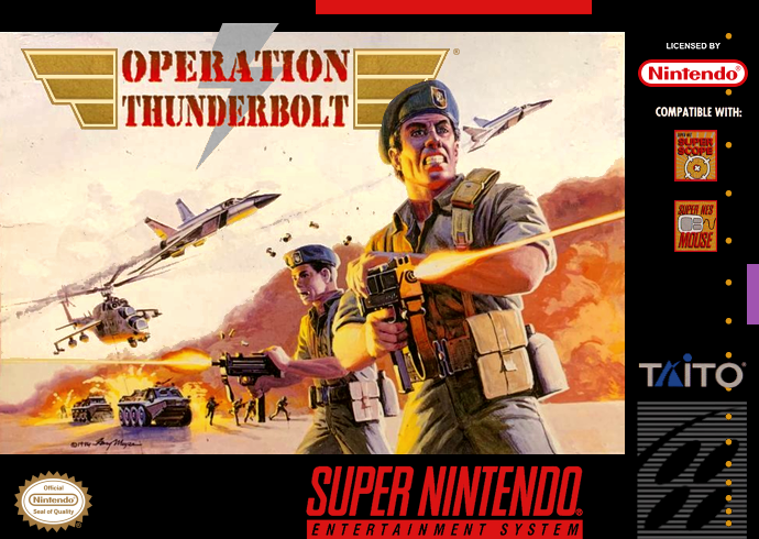 Operation Thunderbolt (USA) Cover