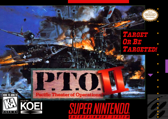 P.T.O. II - Pacific Theater of Operations (USA) Cover