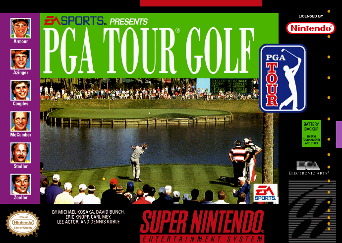 PGA Tour Golf (USA) (Rev 1) Cover
