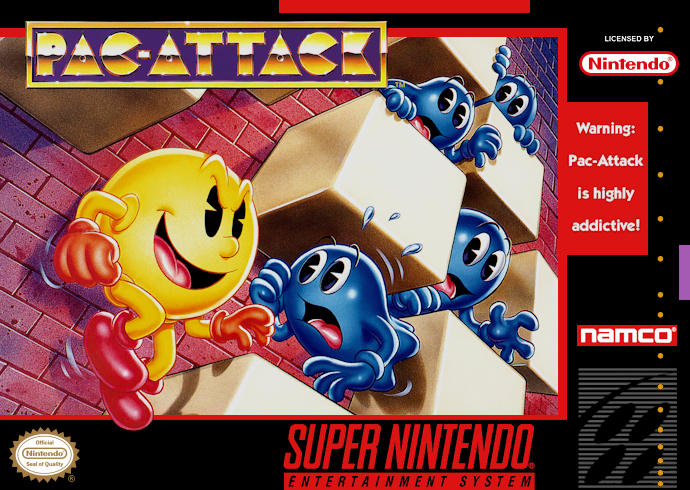 Pac-Attack (USA) Cover