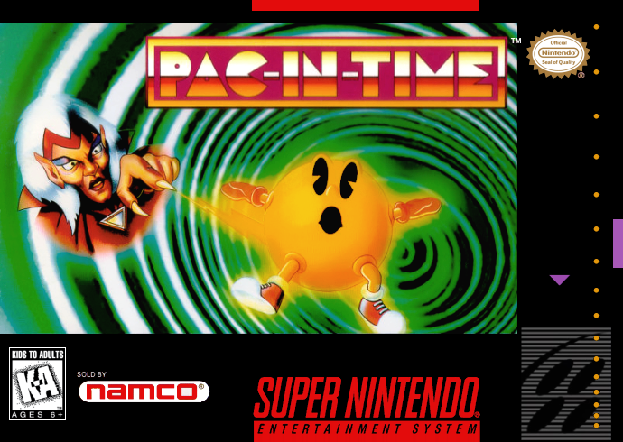 Pac-In-Time (USA) Cover