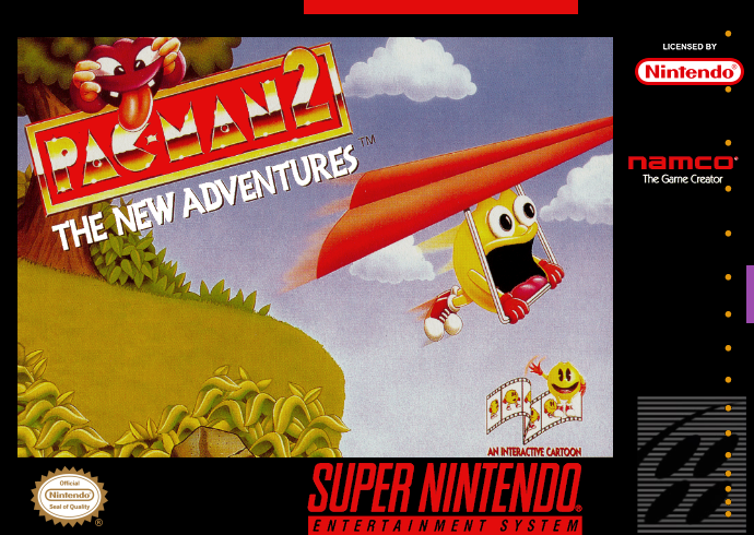 Pac-Man 2 - The New Adventures (USA) Cover