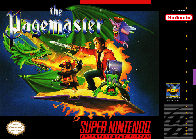 Pagemaster, The (USA) Cover