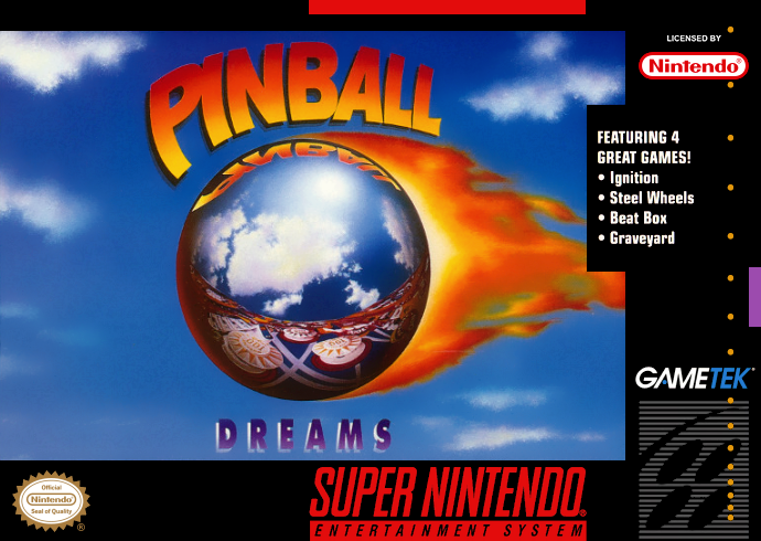 Pinball Dreams (USA) Cover