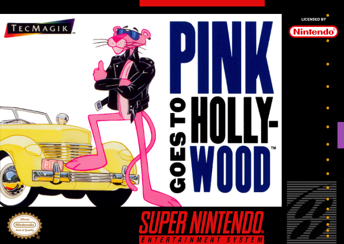 Pink Goes to Hollywood (USA) Cover