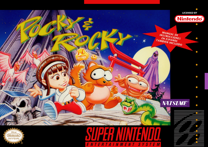 Pocky & Rocky (USA) Cover