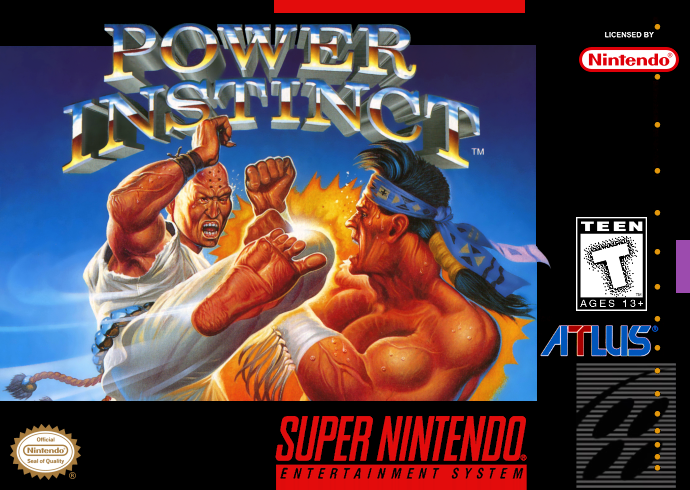 Power Instinct (USA) Cover