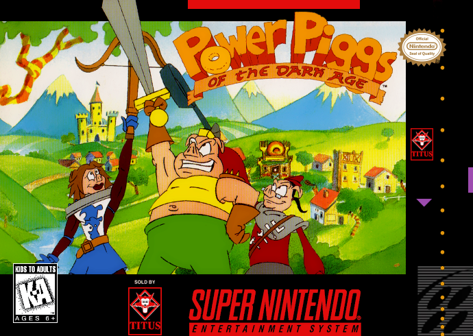 Power Piggs of the Dark Age (USA) Cover