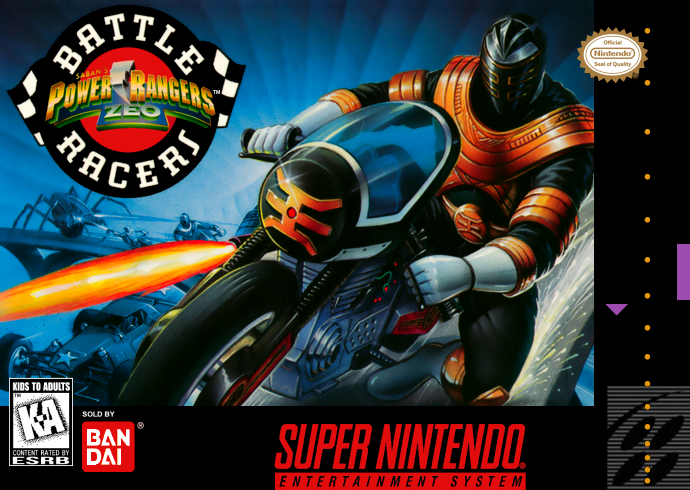 Power Rangers Zeo - Battle Racers (USA) Cover