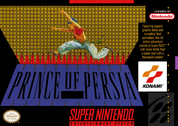 Prince of Persia (USA) Cover