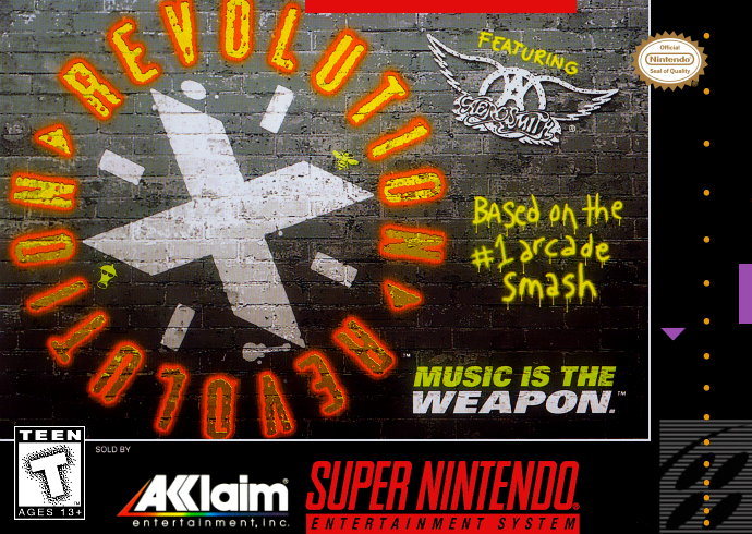 Revolution X (USA) Cover