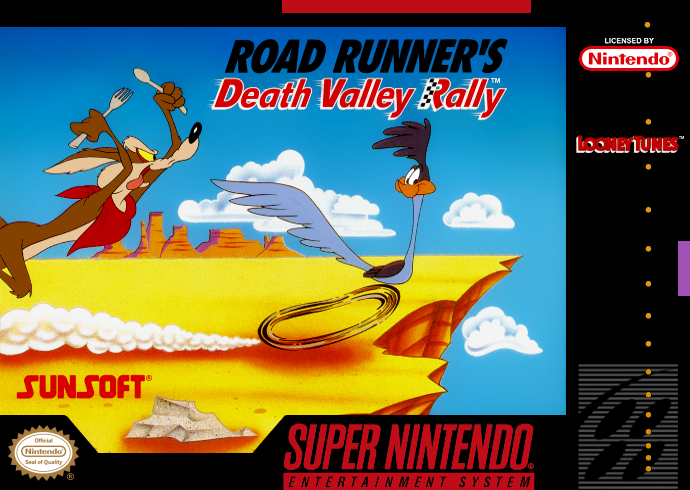 Road Runner's Death Valley Rally (USA) Cover