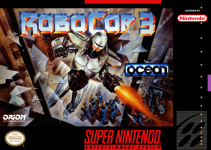 RoboCop 3 (USA) Cover