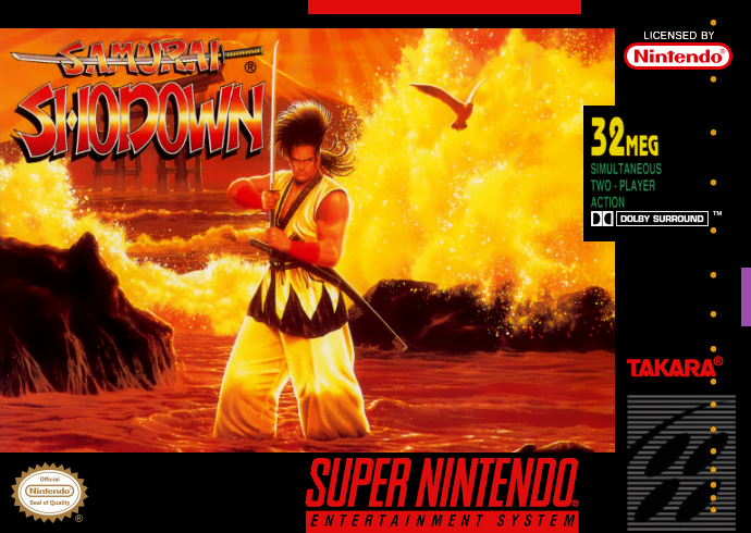 Samurai Shodown (USA) Cover
