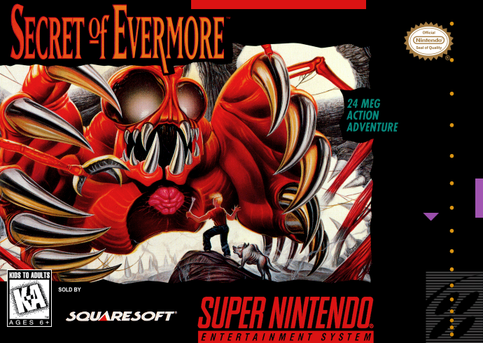 Secret of Evermore (USA) Cover