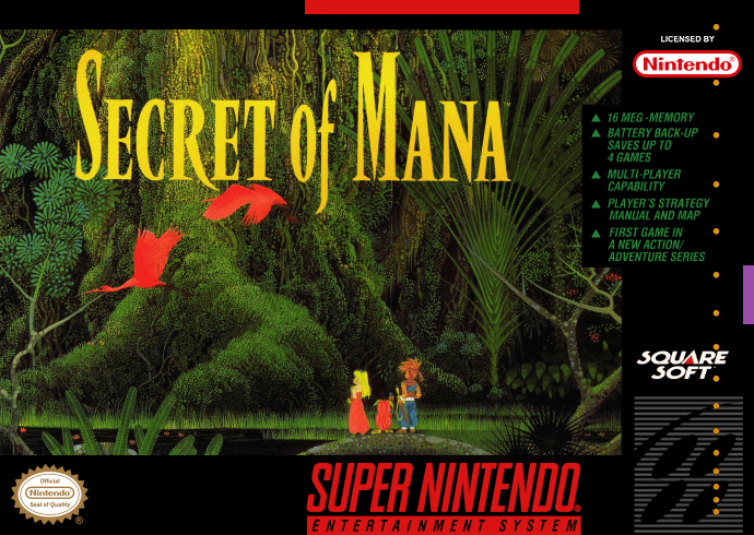Secret of Mana (USA) Cover