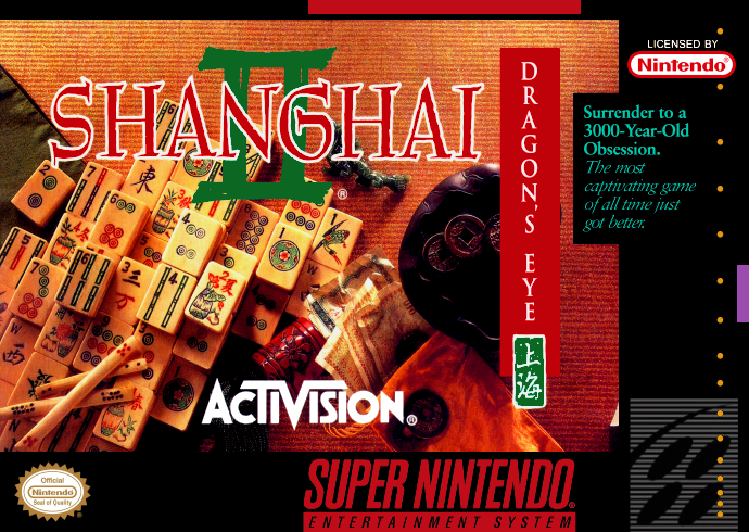 Shanghai II - Dragon's Eye (USA) Cover