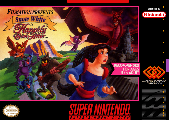 Snow White in Happily Ever After (USA) Cover