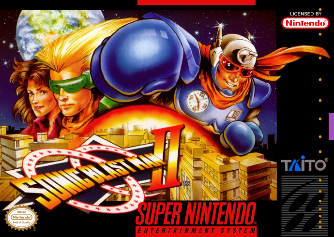 Sonic Blast Man II (USA) Cover