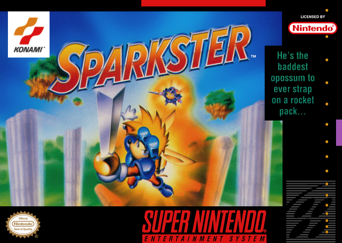 Sparkster (USA) Cover