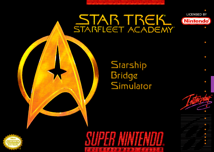 Star Trek - Starfleet Academy - Starship Bridge Simulator (USA) Cover
