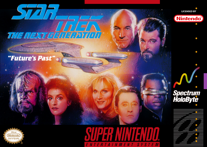 Star Trek - The Next Generation - Future's Past (USA) Cover