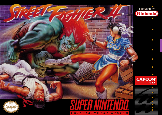 Street Fighter II (USA) Cover